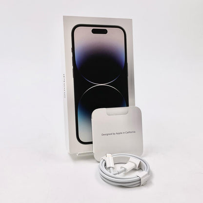 【全額返金保証】【最速発送】Apple iPhone iPhone 14 Pro 128GB スペースブラック SIMフリー 白ロム 超美品 動作確認済 100%
