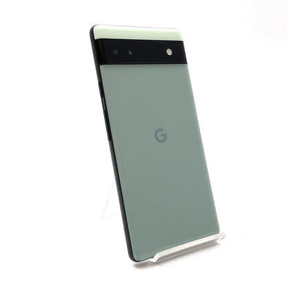 【全額返金保証】【最速発送】Google Pixel 6a 128GB Sage SIMフリー GB17L 白ロム 動作確認済