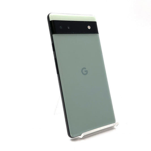 【全額返金保証】【最速発送】Google Pixel 6a 128GB Sage SIMフリー GB17L 白ロム 動作確認済