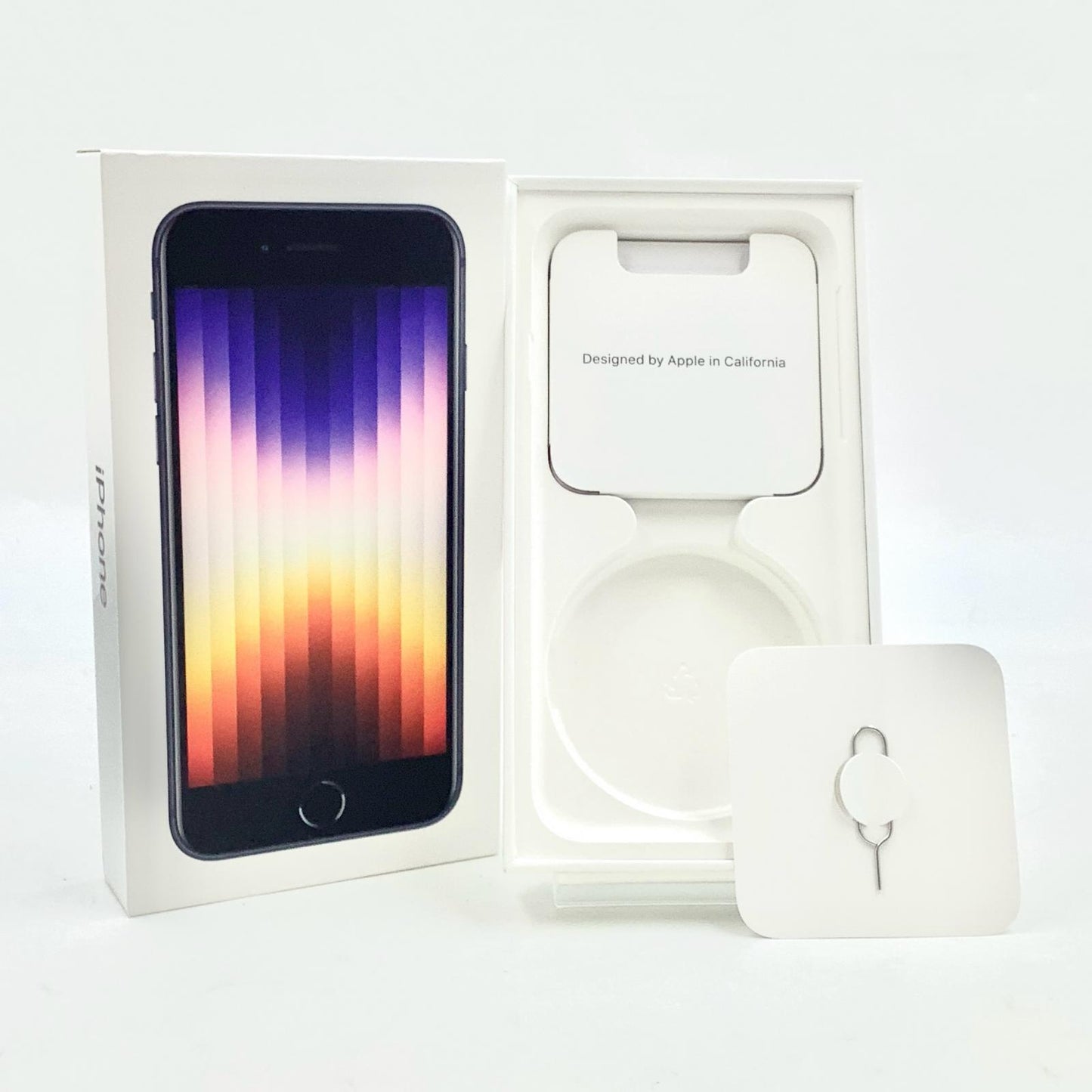 【全額返金保証】【最速発送】Apple iPhone iPhone SE（第3世代） 64GB ミッドナイト docomo 白ロム 美品 動作確認済 87%