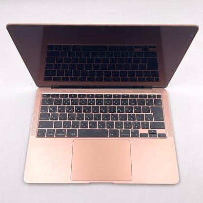 【全額返金保証】【最速発送】Apple MacBook Air 13インチ 2020 Apple M1 8GB SSD 256GB ゴールド 100% 超美品 動作確認済