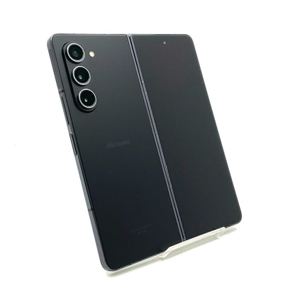【全額返金保証】【最速発送】SAMSUNG Galaxy Z Fold5 256GB ファントムブラック docomo SC-55D 白ロム 動作確認済