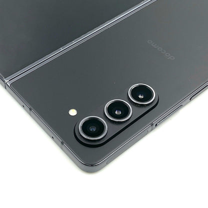 【全額返金保証】【最速発送】SAMSUNG Galaxy Z Fold5 256GB ファントムブラック docomo SC-55D 白ロム 動作確認済