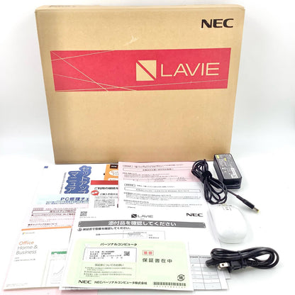 【全額返金保証】【最速発送】NEC LAVIE PC-N1535AKW AMD Ryzen 3 3250U 8GB M.2 SSD 256GB 87.4% 美品 動作確認済