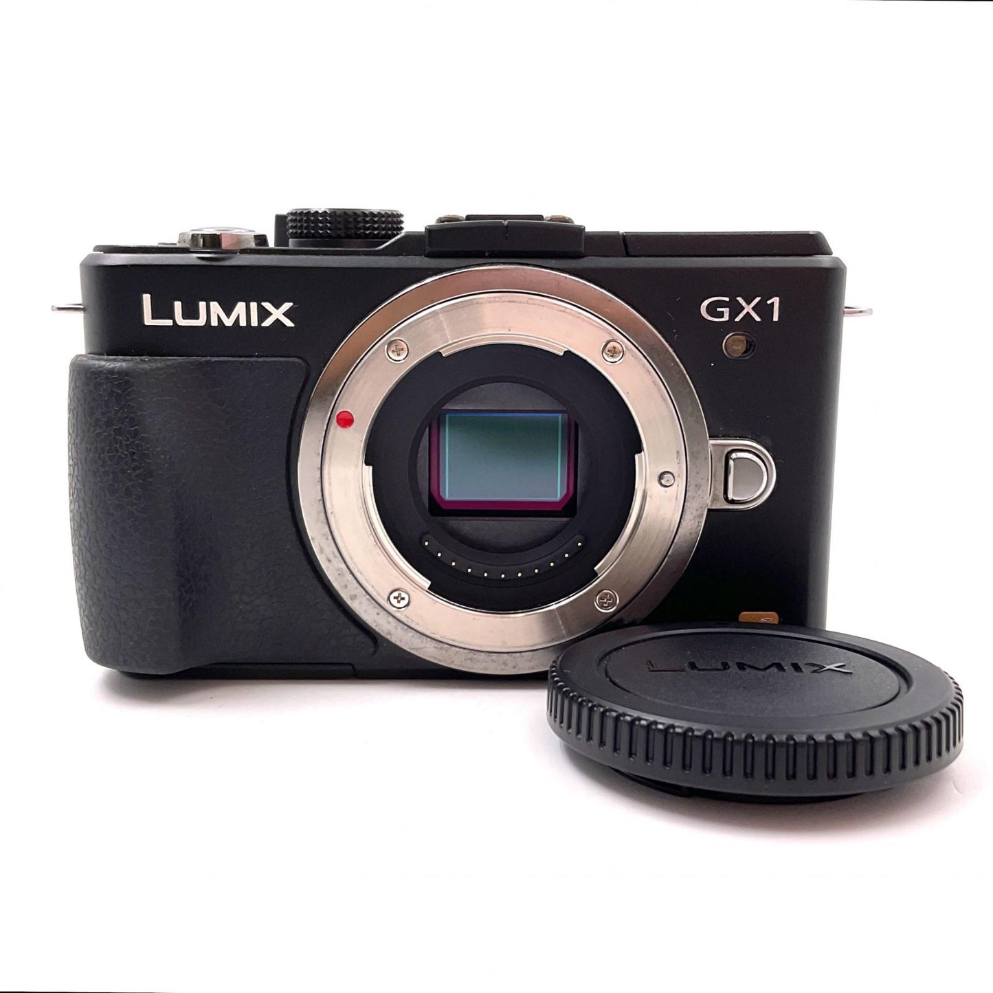 【全額返金保証】【最速発送】Panasonic デジタル一眼 LUMIX DMC-GX1 ボディ ブラック 動作確認済