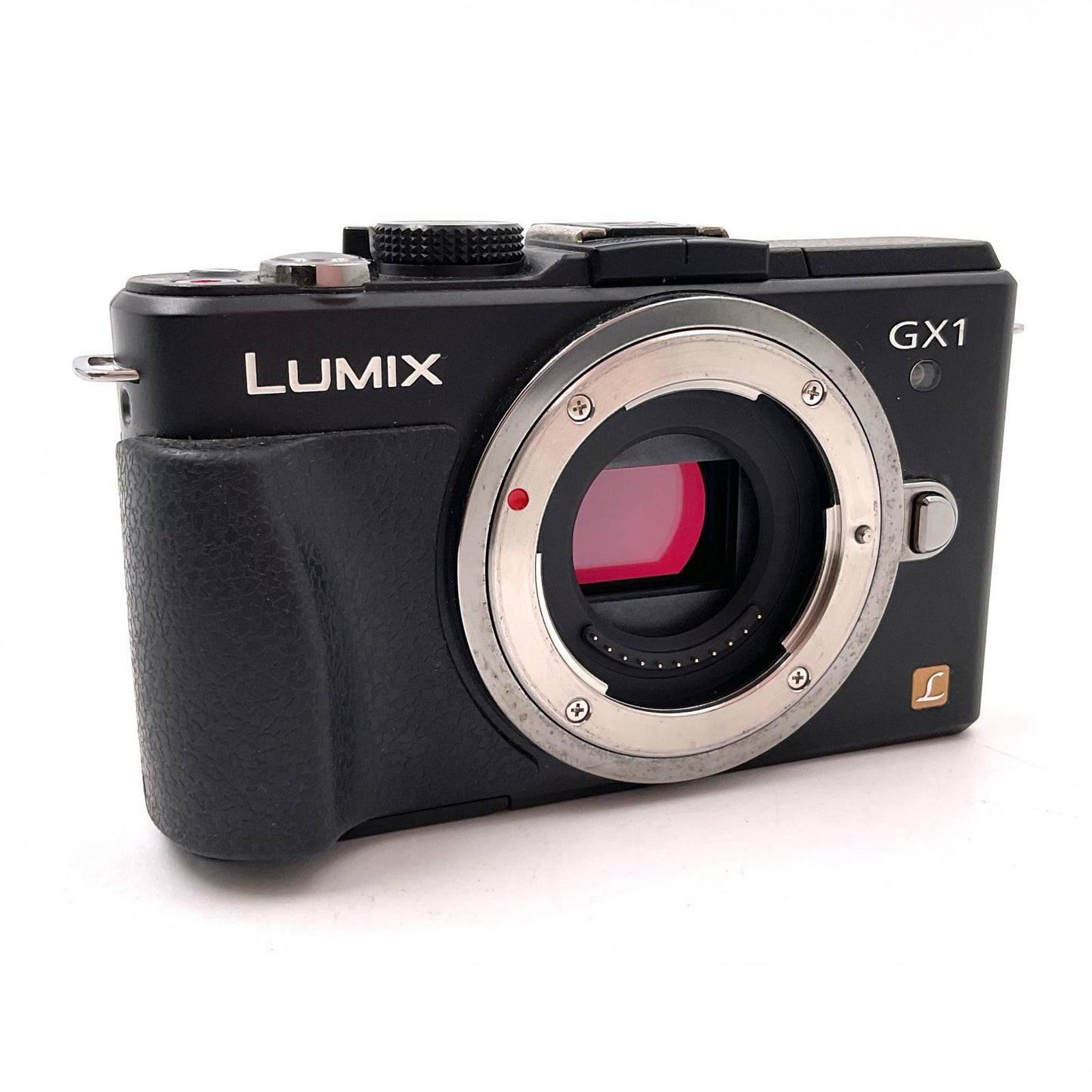 【全額返金保証】【最速発送】Panasonic デジタル一眼 LUMIX DMC-GX1 ボディ ブラック 動作確認済