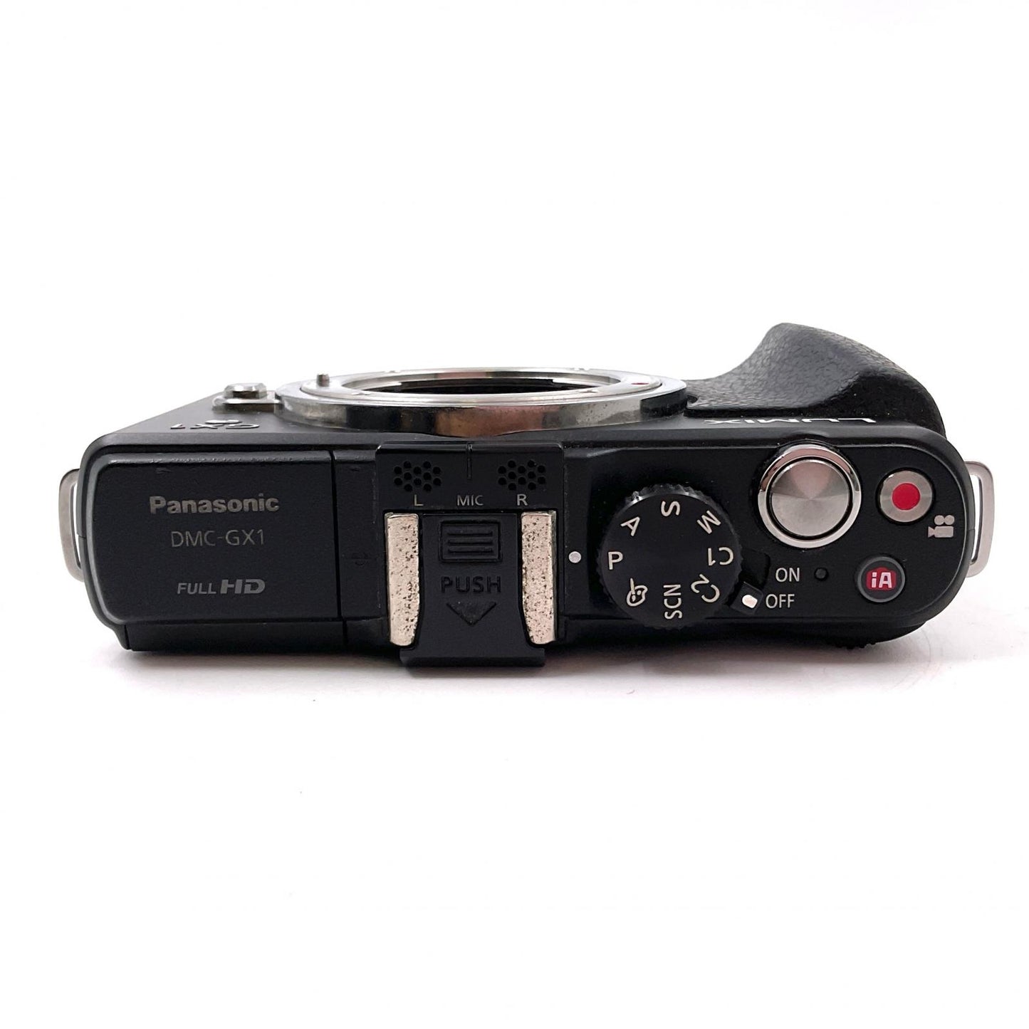【全額返金保証】【最速発送】Panasonic デジタル一眼 LUMIX DMC-GX1 ボディ ブラック 動作確認済