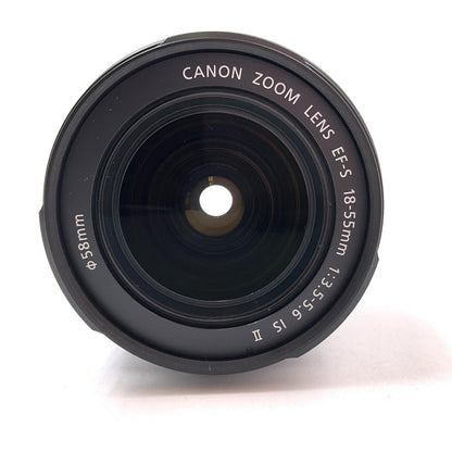 【全額返金保証】【最速発送】Canon EF-S18-55mm F3.5-5.6 IS II 動作確認済
