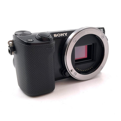 【全額返金保証】【最速発送】Sony デジタル一眼 α NEX-5R ボディ ブラック 動作確認済