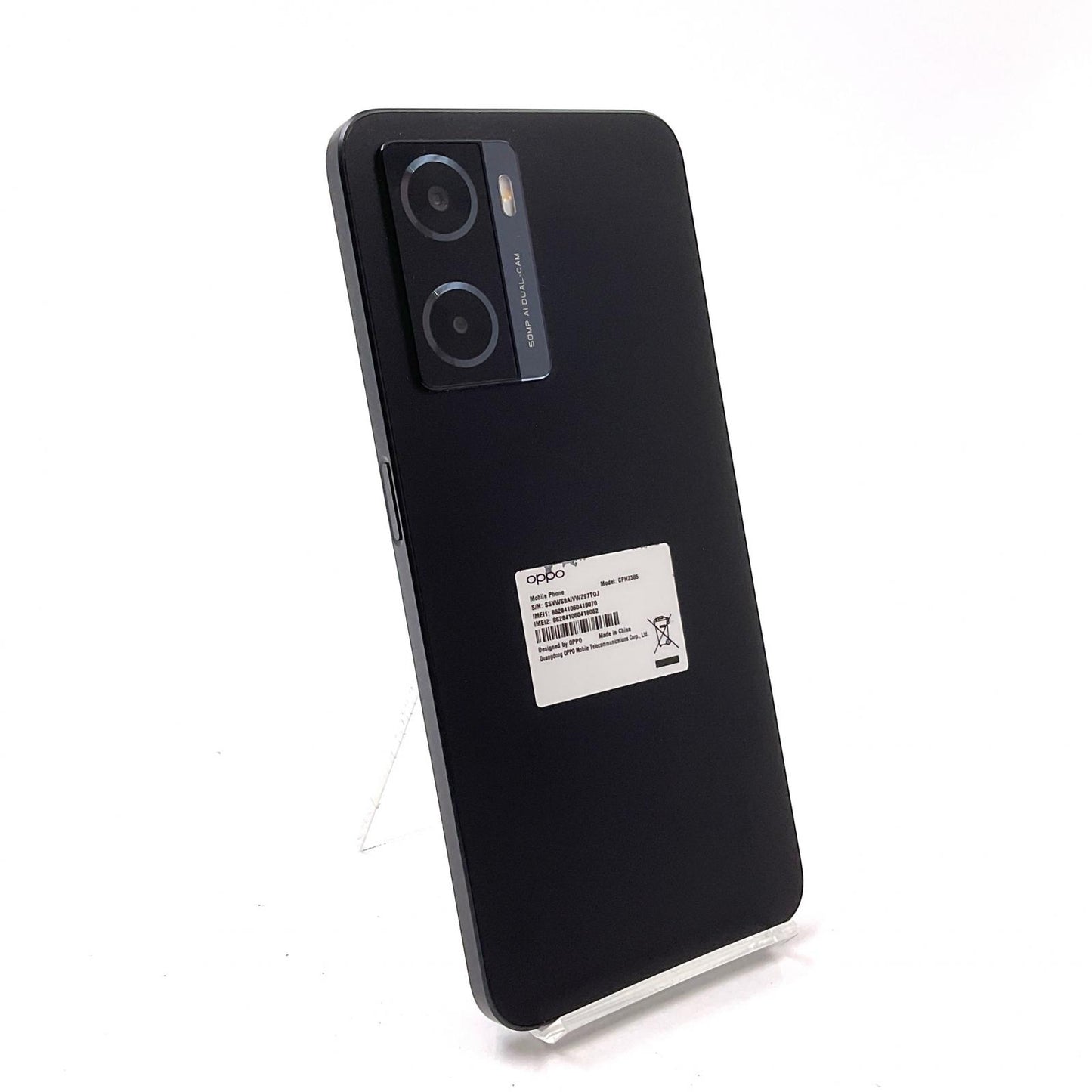 【全額返金保証】【最速発送】OPPO Reno A77 128GB ブラック SIMフリー CPH2385 白ロム 動作確認済