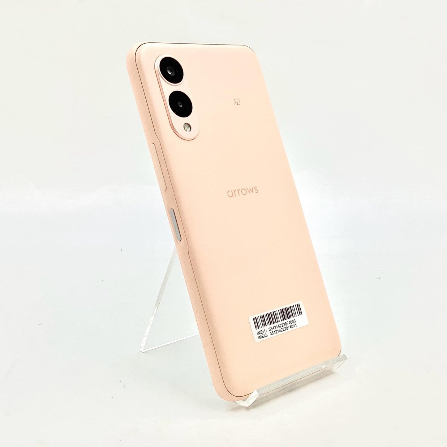 【全額返金保証】【最速発送】富士通 arrows We2 64GB ライトオレンジ docomo SIMフリー F-52E 白ロム 超美品 動作確認済