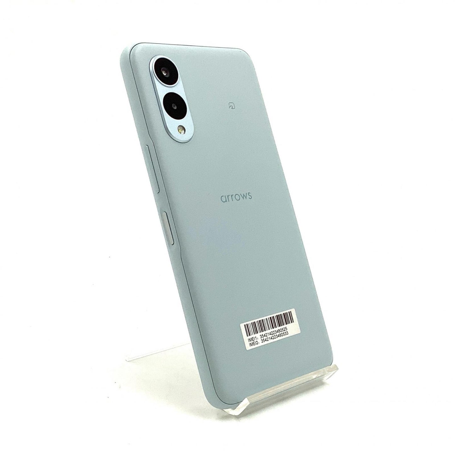 【全額返金保証】【最速発送】富士通 arrows We2 64GB ライトブルー docomo SIMフリー F-52E 白ロム 超美品 動作確認済