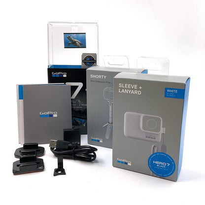 【全額返金保証】【最速発送】GoPro HERO7 BLACK Limited Edition CHDHX-702-FW [Dusk White] 動作確認済