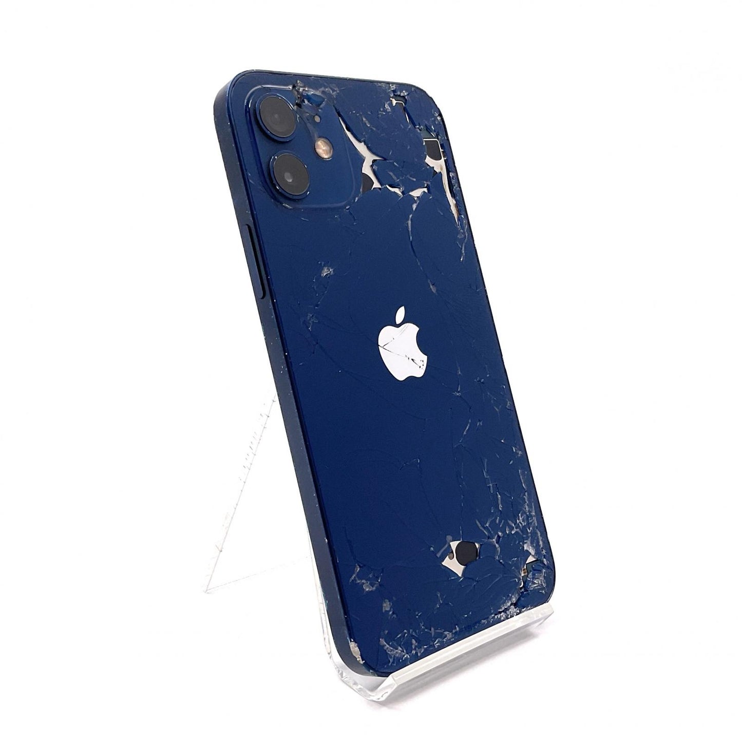 【最速発送】Apple iPhone iPhone 12 64GB ブルー Softbank 白ロム【難有】 69%