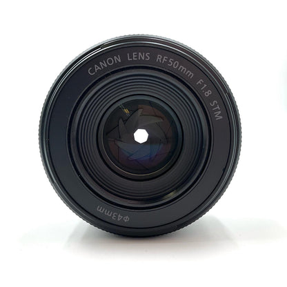 【全額返金保証】【最速発送】Canon RF50mm F1.8 STM 美品 動作確認済