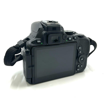 【全額返金保証】【最速発送】Nikon デジタル一眼 D5500 18-55 VR II レンズキット [ブラック] ブラック 動作確認済