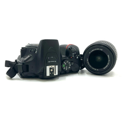 【全額返金保証】【最速発送】Nikon デジタル一眼 D5500 18-55 VR II レンズキット [ブラック] ブラック 動作確認済