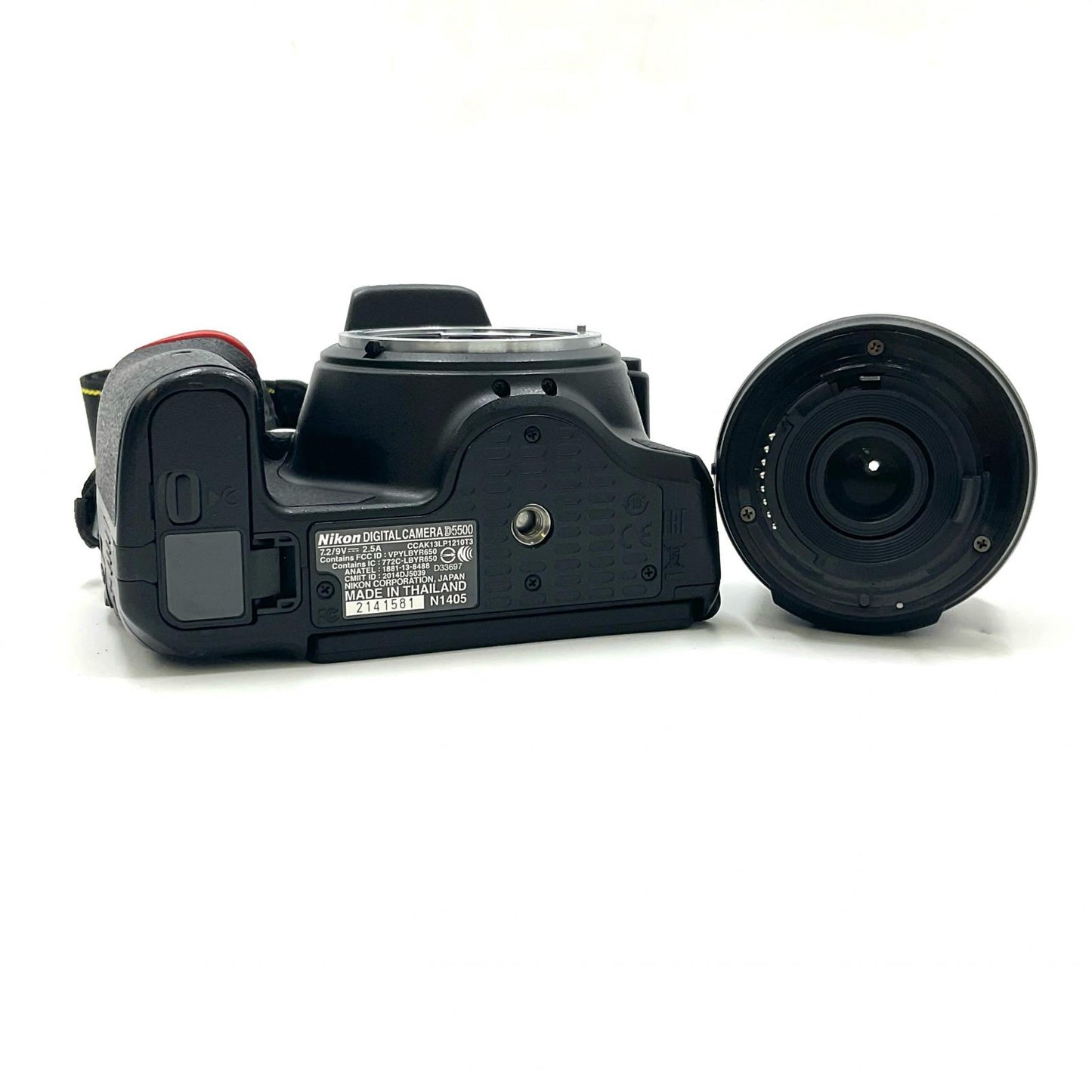 【全額返金保証】【最速発送】Nikon デジタル一眼 D5500 18-55 VR II レンズキット [ブラック] ブラック 動作確認済