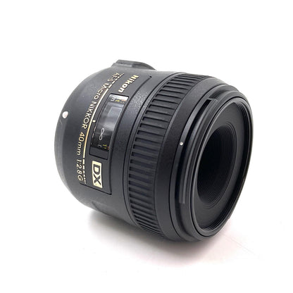 【全額返金保証】【最速発送】Nikon AF-S DX Micro NIKKOR 40mm f/2.8G 美品 動作確認済
