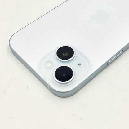 【全額返金保証】【最速発送】Apple iPhone iPhone 15 128GB ブルー au 美品 動作確認済 95%