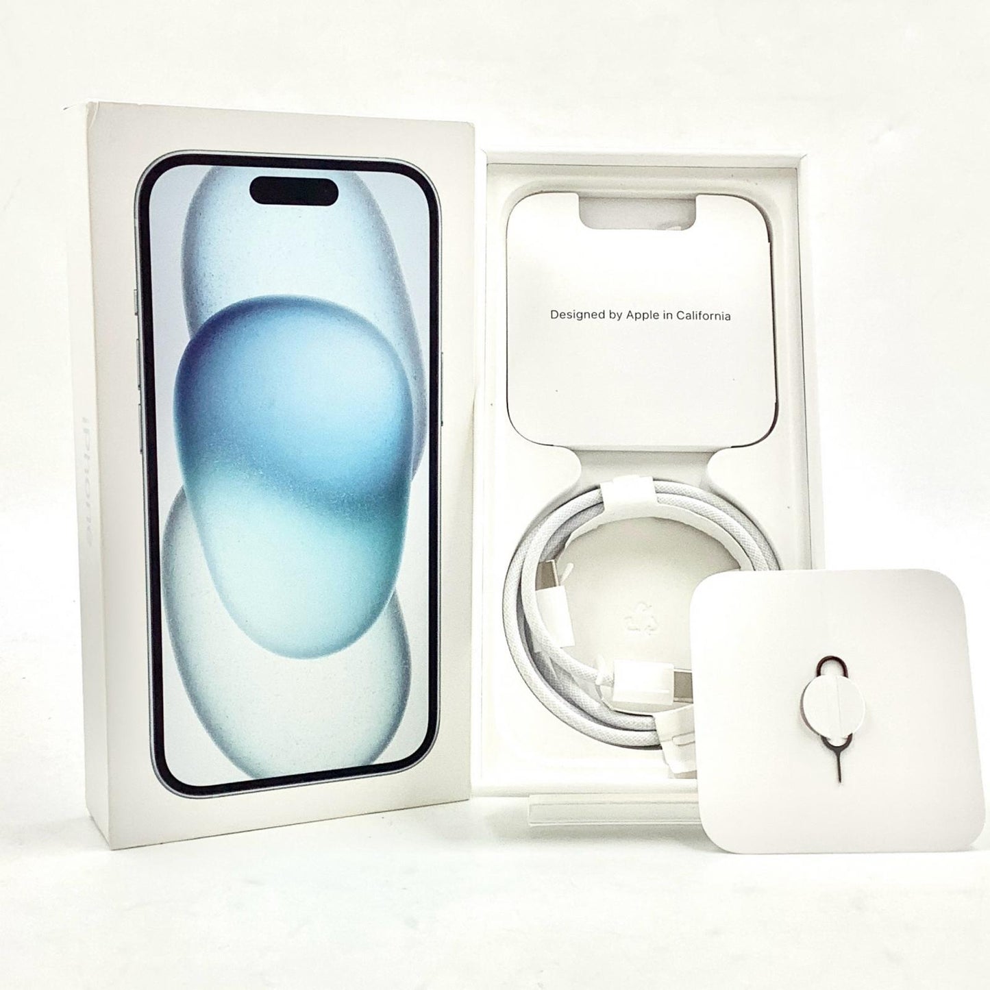 【全額返金保証】【最速発送】Apple iPhone iPhone 15 128GB ブルー au 美品 動作確認済 95%