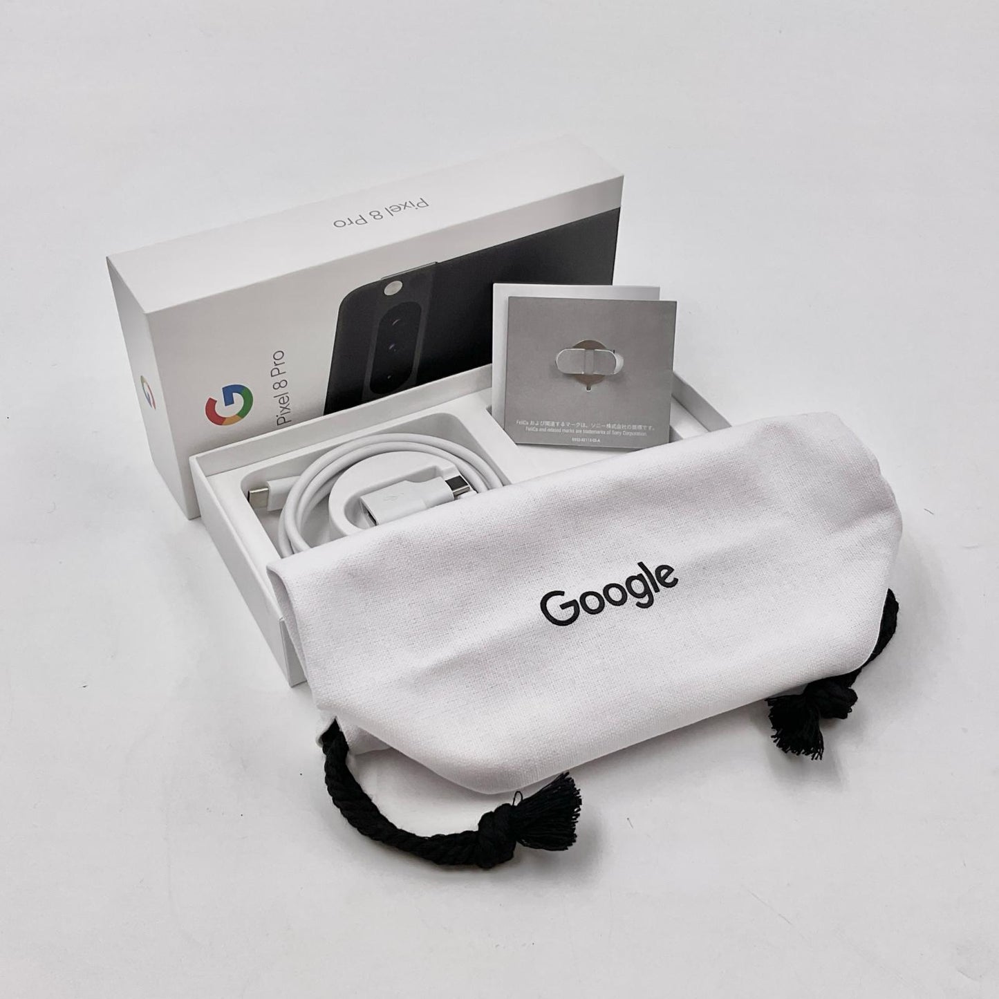 【全額返金保証】【最速発送】Google Pixel 8 Pro 512GB オブシディアン SIMフリー GE9DP 白ロム 動作確認済