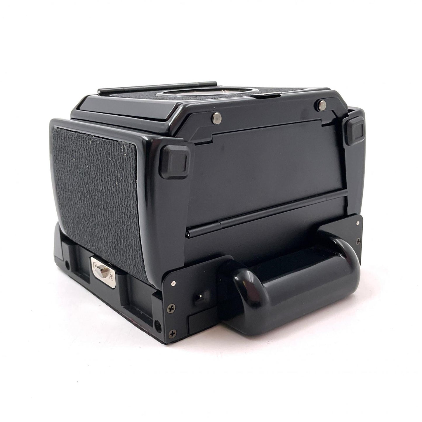 【全額返金保証】【最速発送】PENTAX 67用ウエストレベルファインダー 折りたたみピントフード 美品 動作確認済