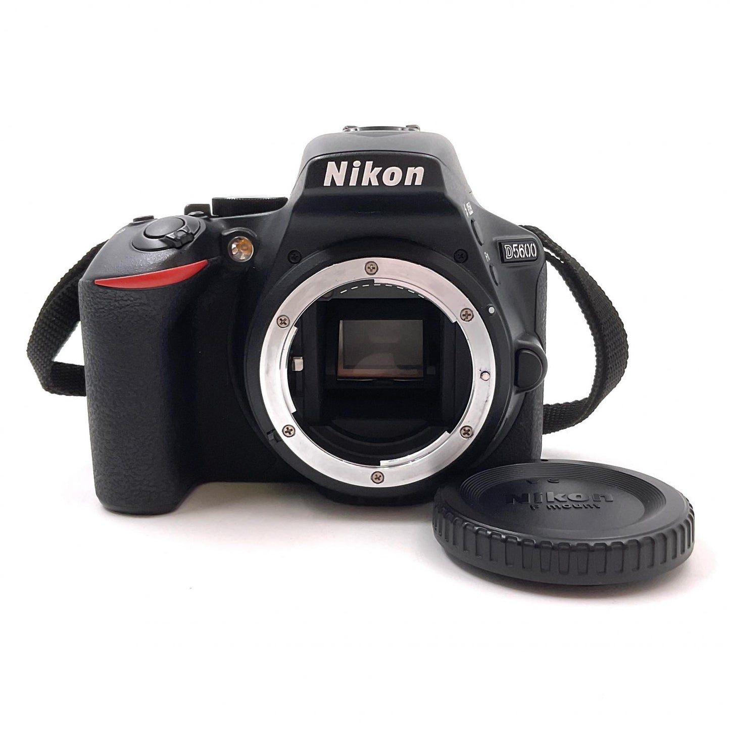 【全額返金保証】【最速発送】Nikon デジタル一眼 D5600 ダブルズームキット ブラック 美品 動作確認済