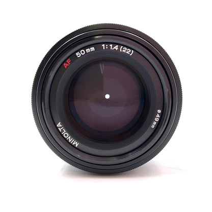 【全額返金保証】【最速発送】Minolta AF 50mm F1.4 動作確認済