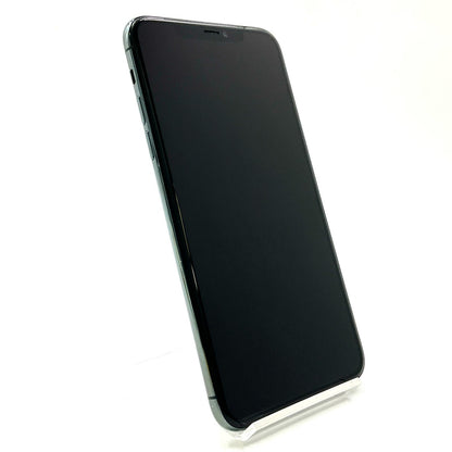 【最速発送】Apple iPhone iPhone 11 Pro Max 64GB ミッドナイトグリーン au 白ロム【難有】 100%