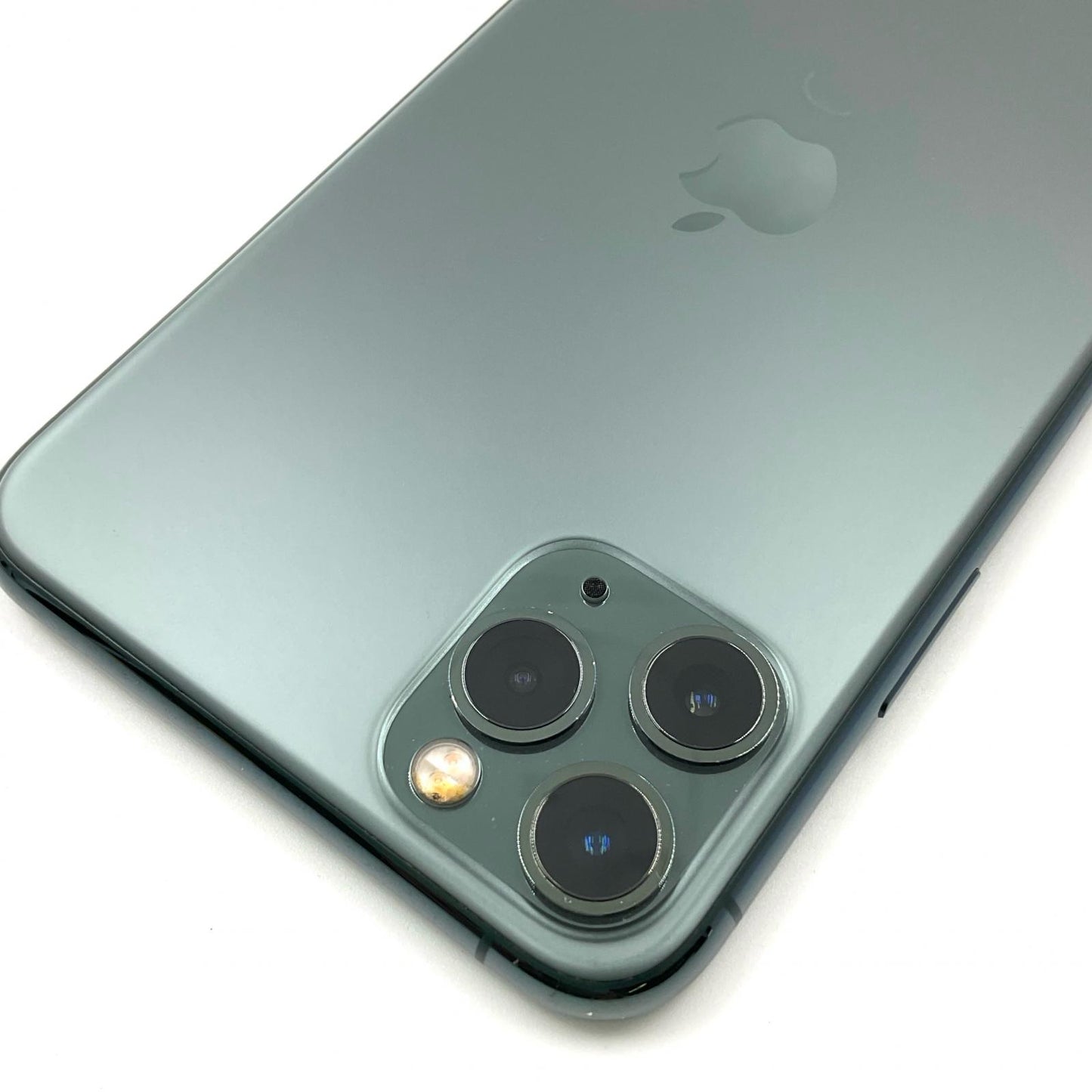 【最速発送】Apple iPhone iPhone 11 Pro Max 64GB ミッドナイトグリーン au 白ロム【難有】 100%