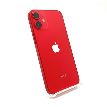 【全額返金保証】【最速発送】Apple iPhone iPhone 12 mini 64GB (PRODUCT)RED Softbank 白ロム 動作確認済 83%