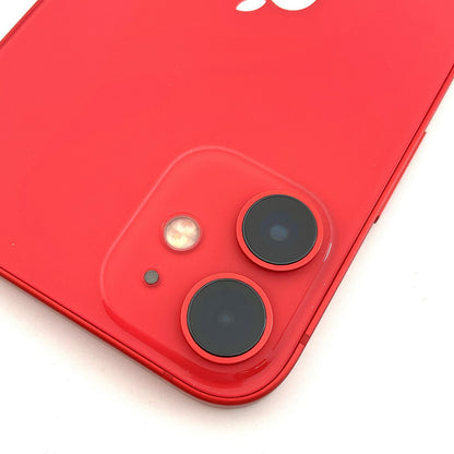 【全額返金保証】【最速発送】Apple iPhone iPhone 12 mini 64GB (PRODUCT)RED Softbank 白ロム 動作確認済 83%