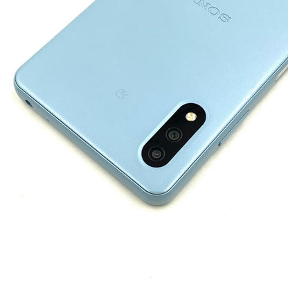 【全額返金保証】【最速発送】Sony Xperia Ace II 64GB ブルー docomo SO-41B 白ロム 美品 動作確認済