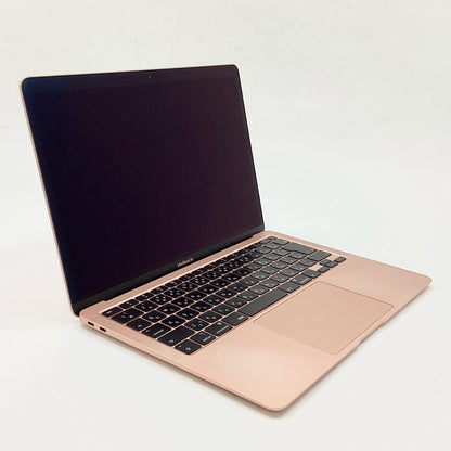 【全額返金保証】【最速発送】Apple MacBook Air 13.3インチ 2020 1.1GHz デュアルコア Intel Core i3 8GB SSD 256GB ゴールド 77% 動作確認済