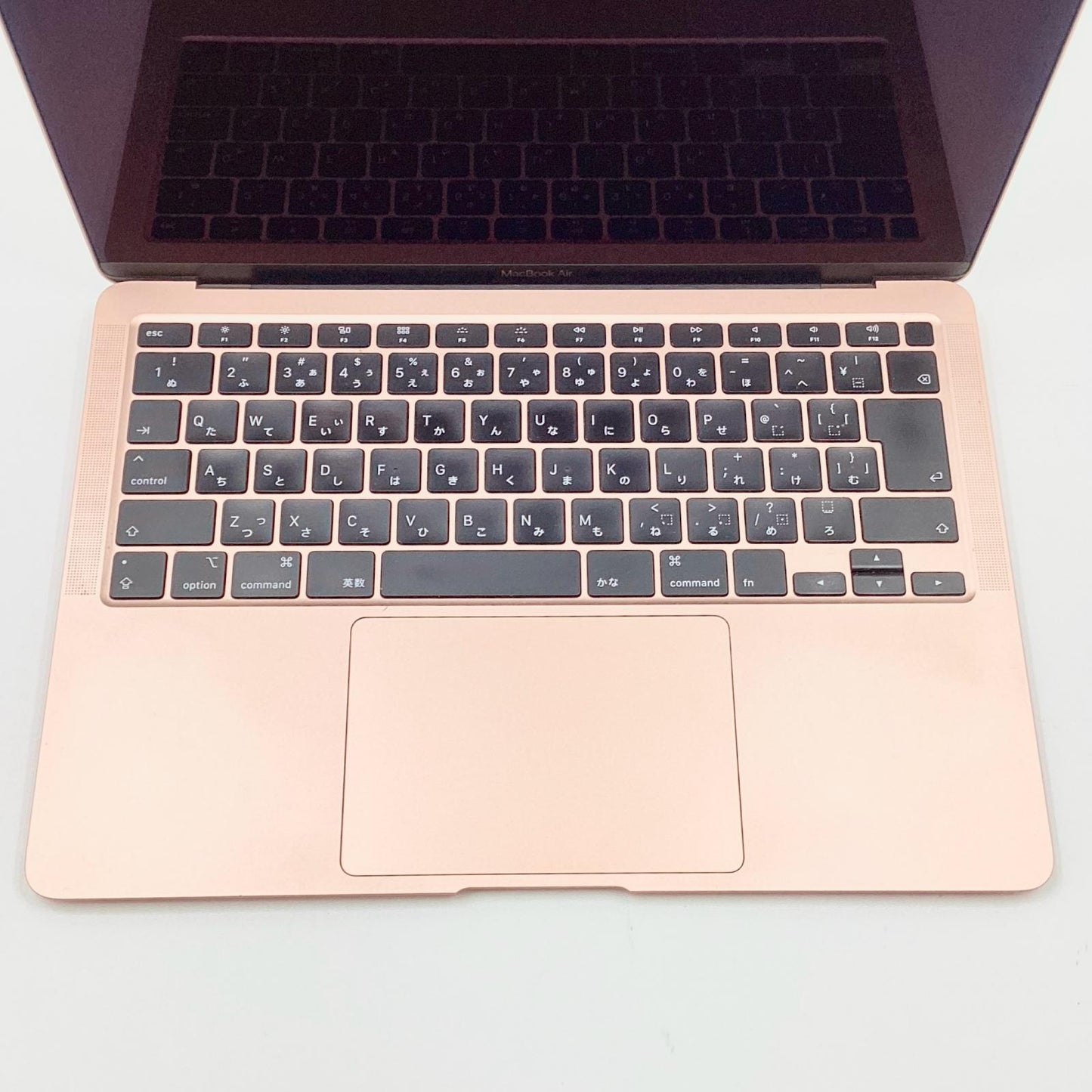【全額返金保証】【最速発送】Apple MacBook Air 13.3インチ 2020 1.1GHz デュアルコア Intel Core i3 8GB SSD 256GB ゴールド 77% 動作確認済