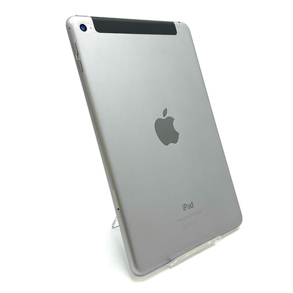 【全額返金保証】【最速発送】Apple iPad mini 7.9インチ 第4世代 128GB スペースグレイ WiFi+Cellular au SIMフリー 白ロム 美品 動作確認済