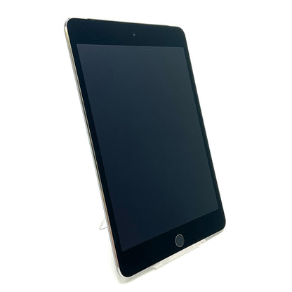 【全額返金保証】【最速発送】Apple iPad mini 7.9インチ 第4世代 128GB スペースグレイ WiFi+Cellular au SIMフリー 白ロム 美品 動作確認済