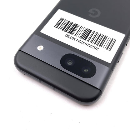 【全額返金保証】【最速発送】Google Pixel 8a 128GB Obsidian au SIMフリー 白ロム 超美品 動作確認済