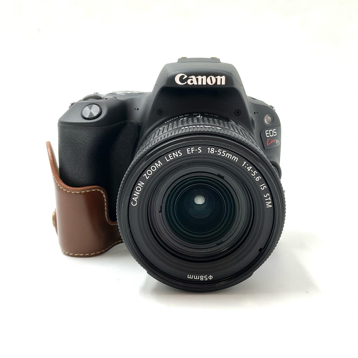 【全額返金保証】【最速発送】Canon デジタル一眼 EOS Kiss X9 EF-S18-55 IS STM レンズキット ブラック 美品 動作確認済