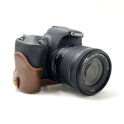 【全額返金保証】【最速発送】Canon デジタル一眼 EOS Kiss X9 EF-S18-55 IS STM レンズキット ブラック 美品 動作確認済