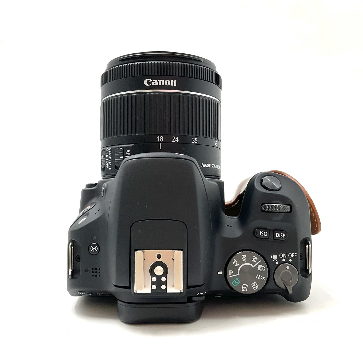 【全額返金保証】【最速発送】Canon デジタル一眼 EOS Kiss X9 EF-S18-55 IS STM レンズキット ブラック 美品 動作確認済