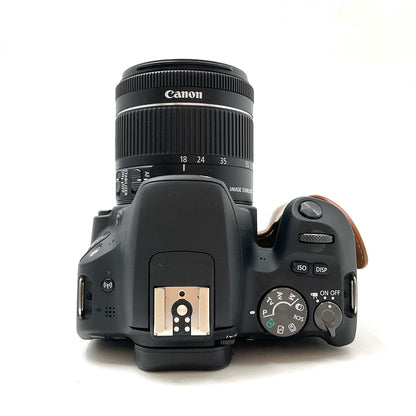 【全額返金保証】【最速発送】Canon デジタル一眼 EOS Kiss X9 EF-S18-55 IS STM レンズキット ブラック 美品 動作確認済