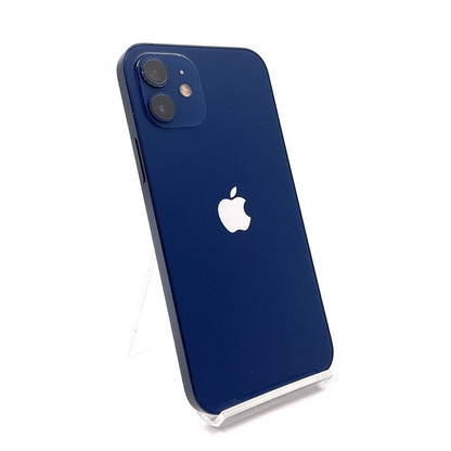 【全額返金保証】【最速発送】Apple iPhone iPhone 12 128GB ブルー au 白ロム 動作確認済 76%