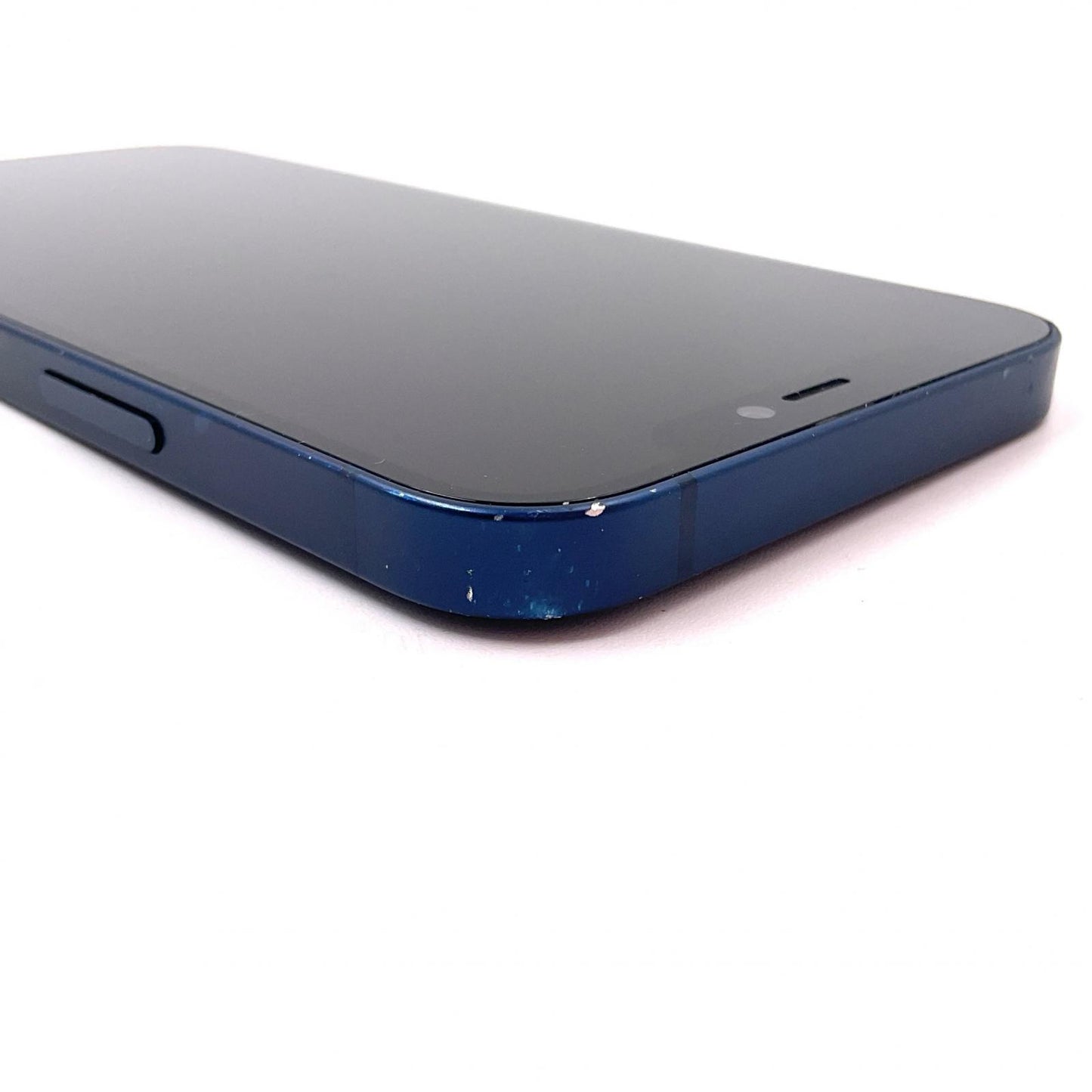 【全額返金保証】【最速発送】Apple iPhone iPhone 12 128GB ブルー au 白ロム 動作確認済 76%