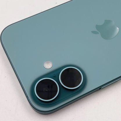【全額返金保証】【最速発送】Apple iPhone iPhone 16 128GB ティール SIMフリー 白ロム 超美品 動作確認済 100%