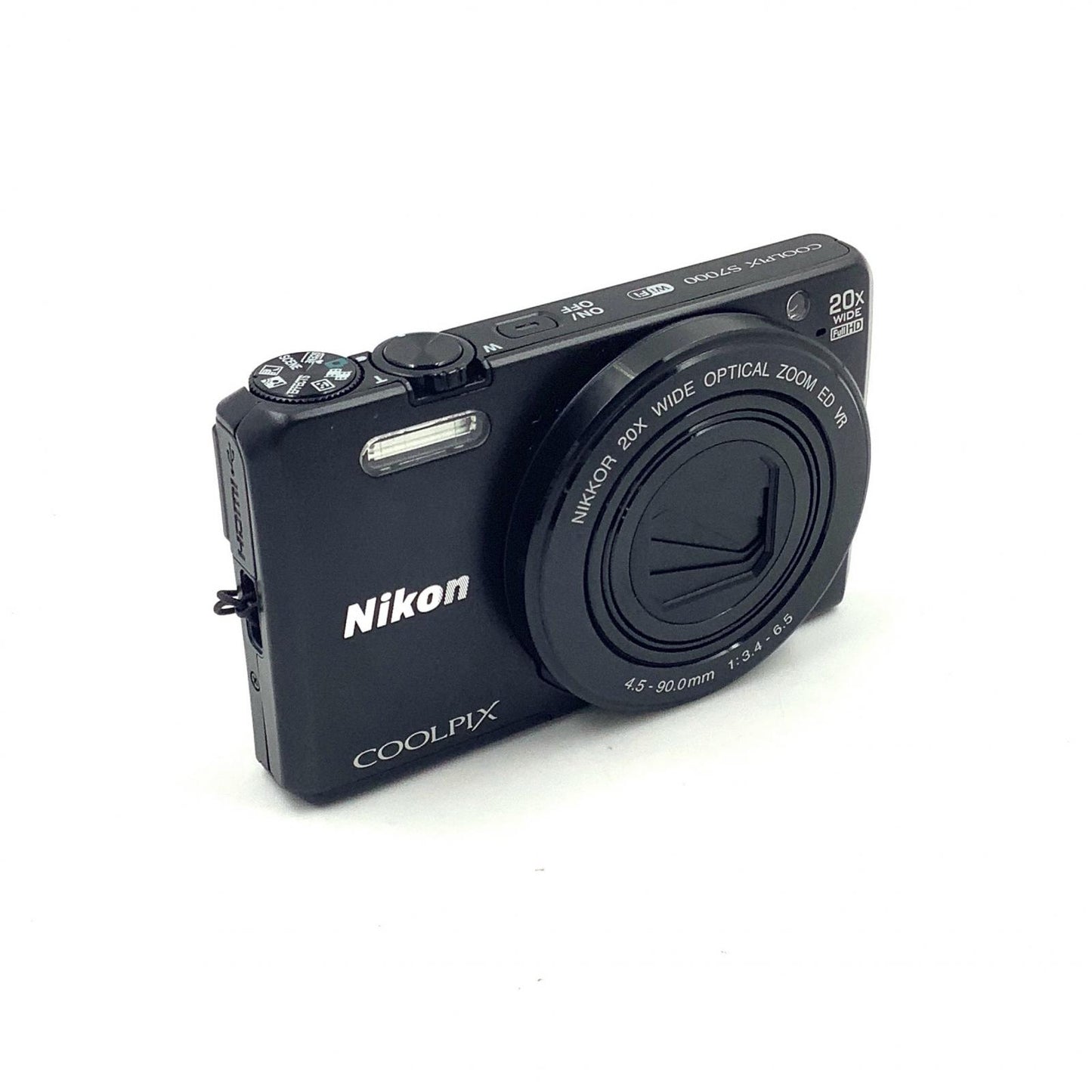 【全額返金保証】【最速発送】Nikon コンパクトデジタルカメラ COOLPIX S7000 [ブラック] 動作確認済