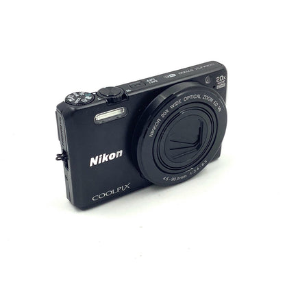 【全額返金保証】【最速発送】Nikon コンパクトデジタルカメラ COOLPIX S7000 [ブラック] 動作確認済