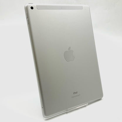 【全額返金保証】【最速発送】Apple iPad iPad 10.2インチ 第9世代 64GB シルバー WiFi+Cellular au 白ロム 美品 動作確認済