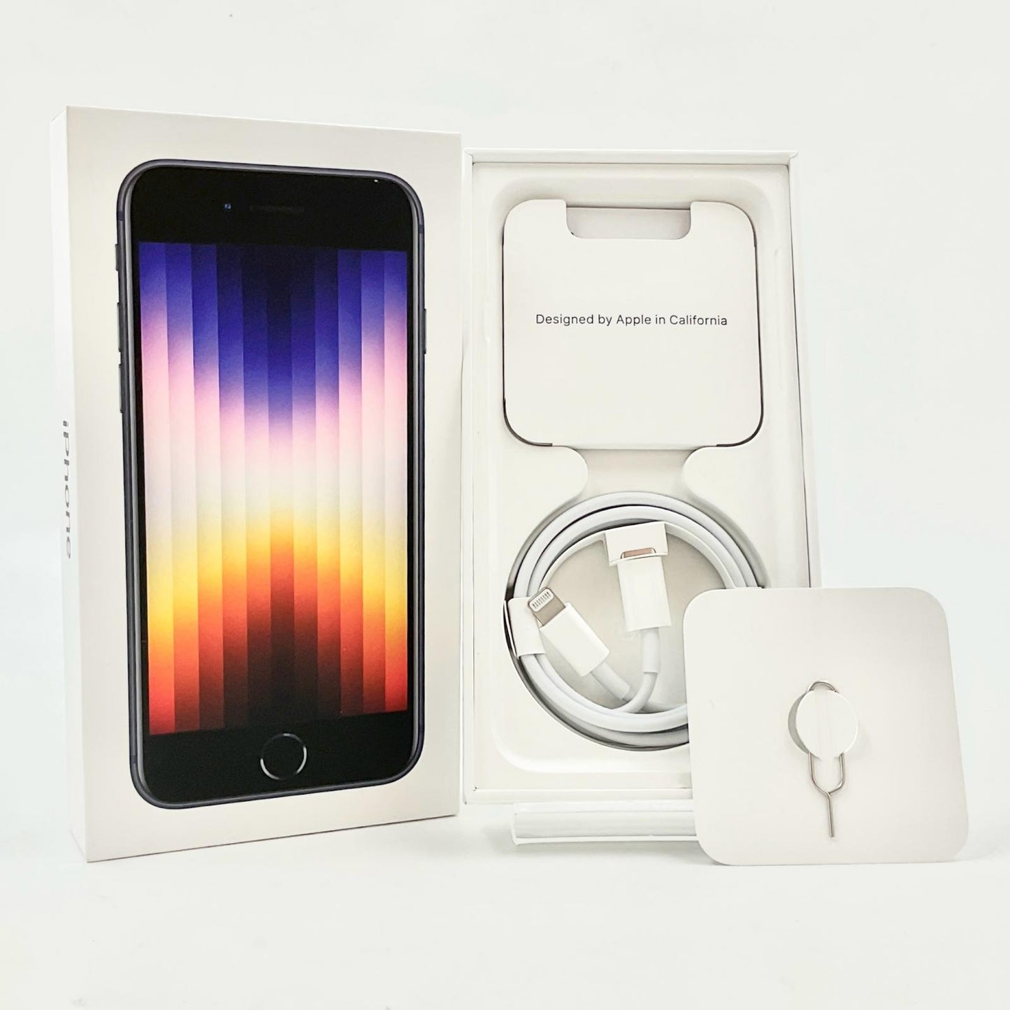 【全額返金保証】【最速発送】Apple iPhone iPhone SE（第3世代） 64GB ブラック Softbank 白ロム 美品 動作確認済 85%